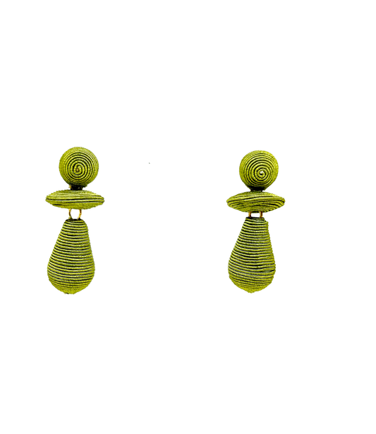 aros de hilo verde