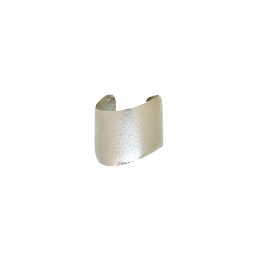 brazalete plateado opaco 