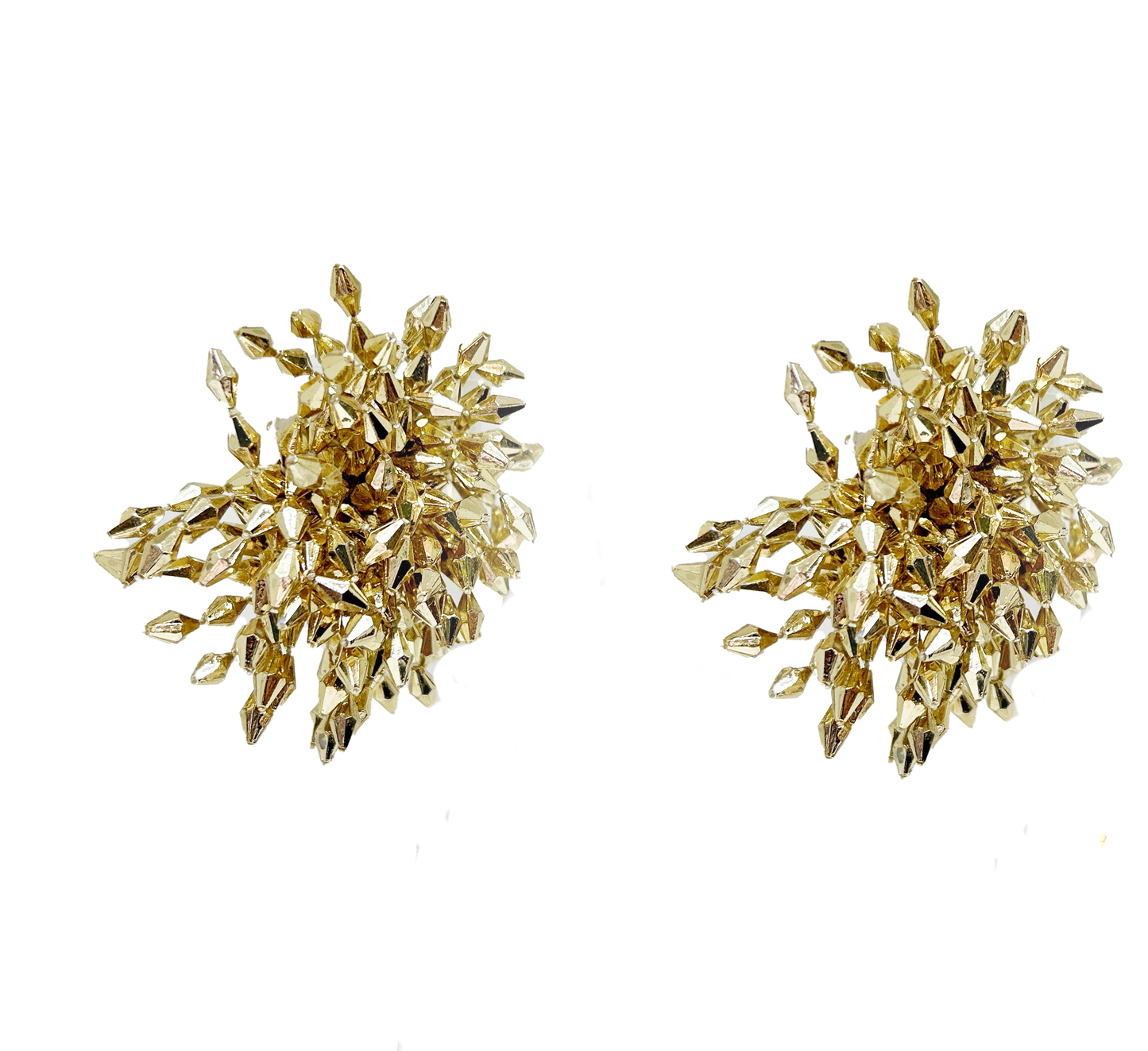 Aros cortos resina con volumen