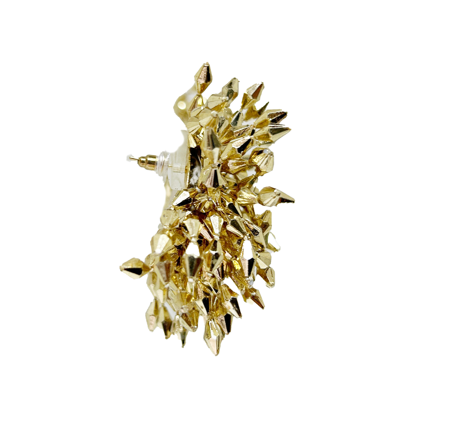 Aros cortos resina con volumen