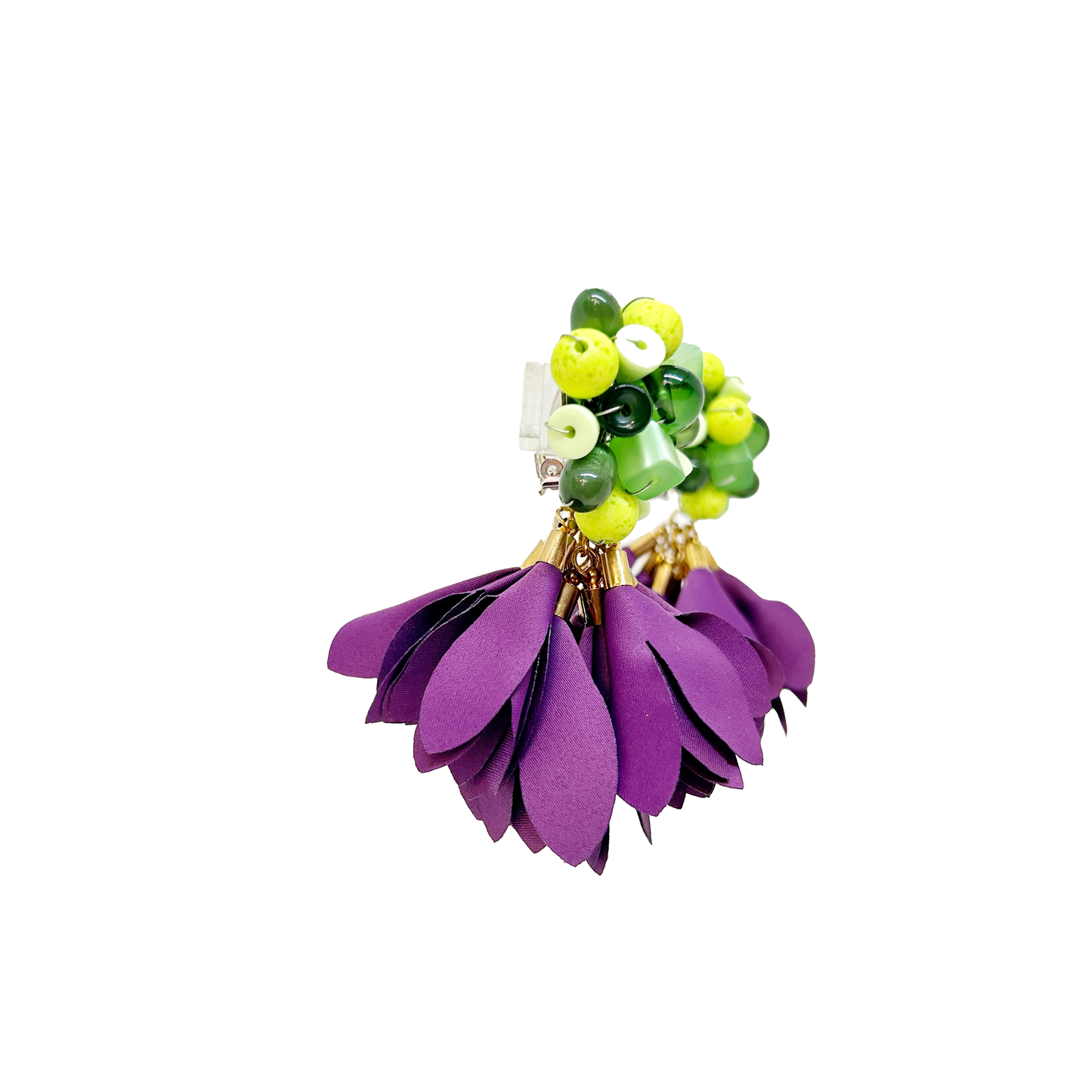 Aros pétalos de tela