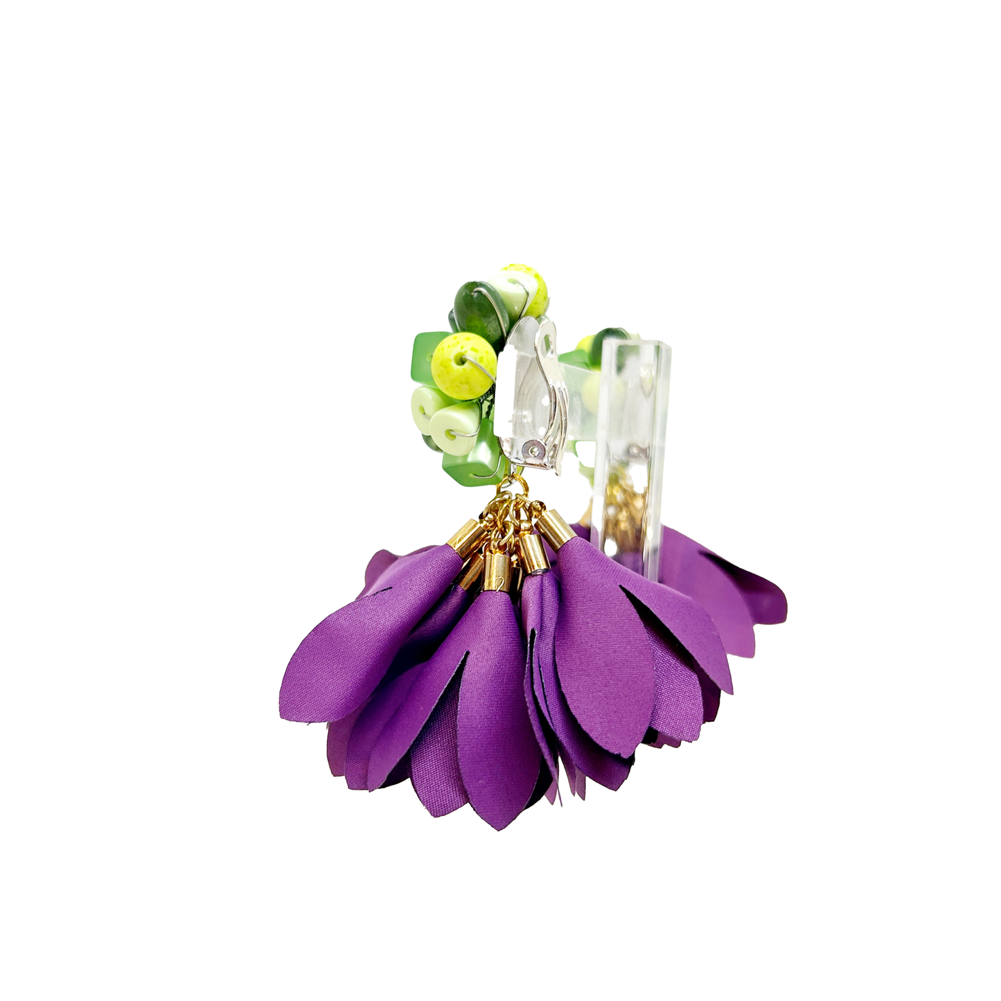 Aros pétalos de tela