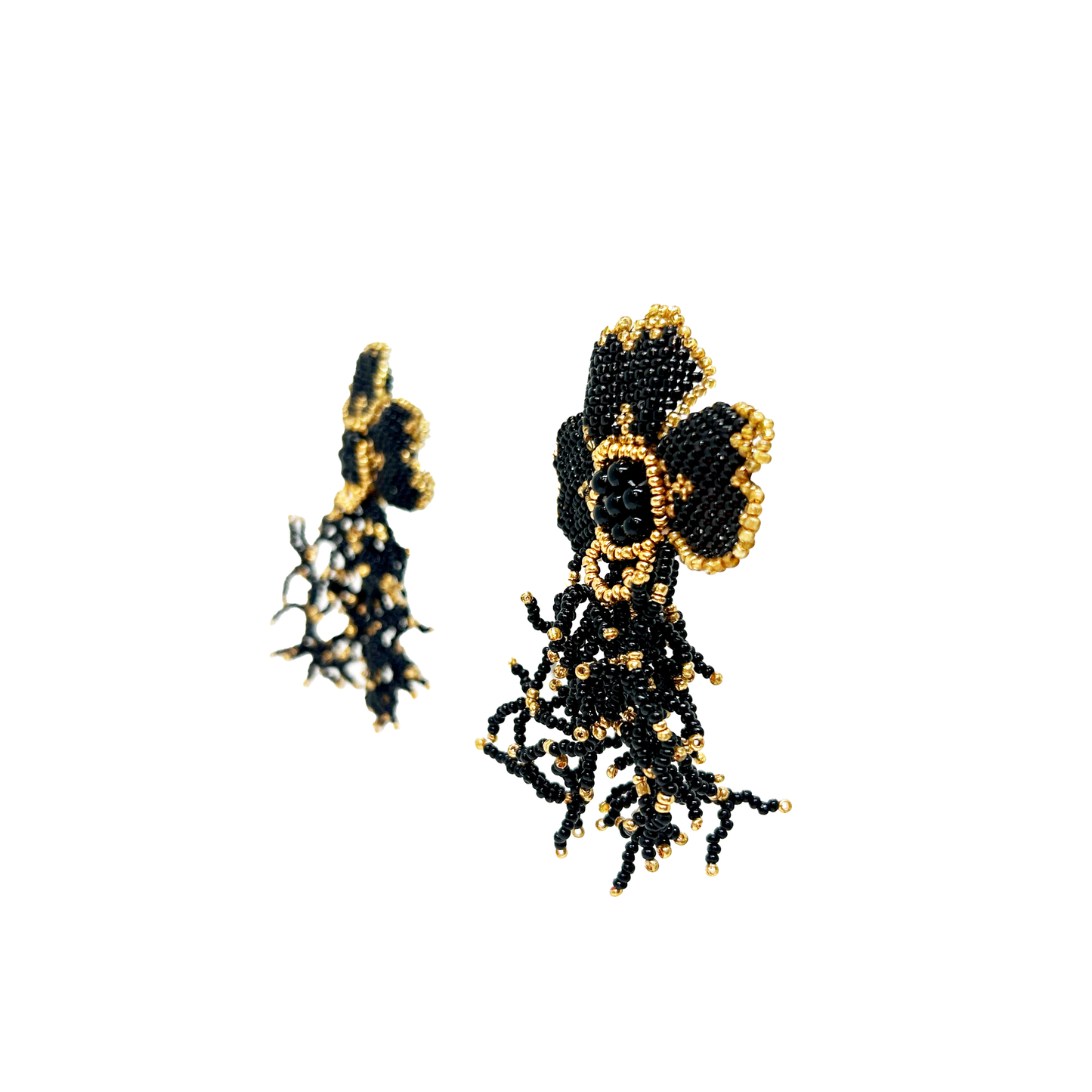 Aros flor con lluvia