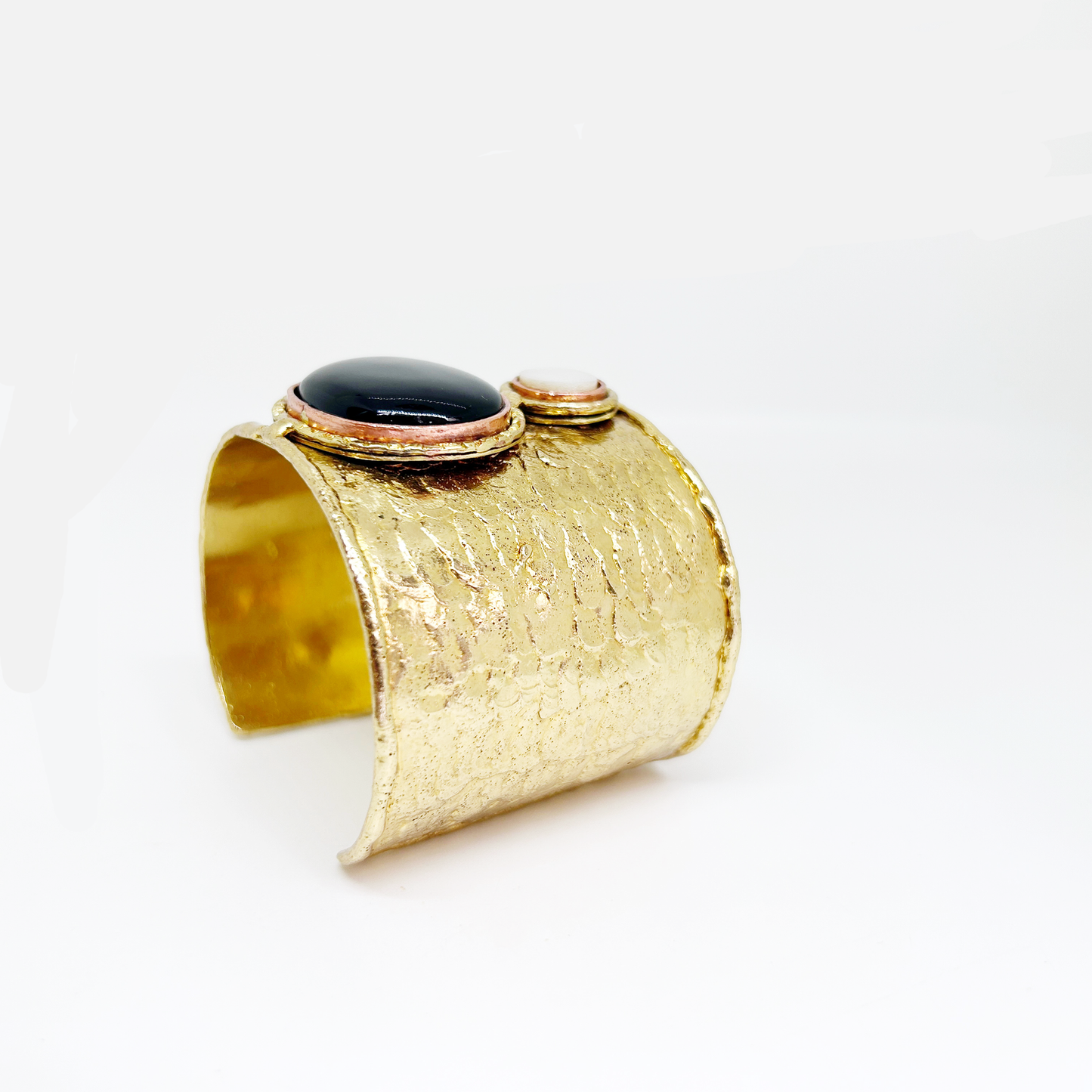 Brazalete doble piedra