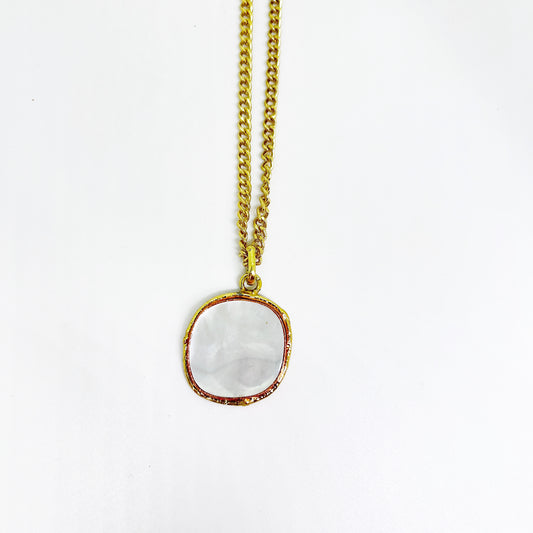 collar dije de nacar 