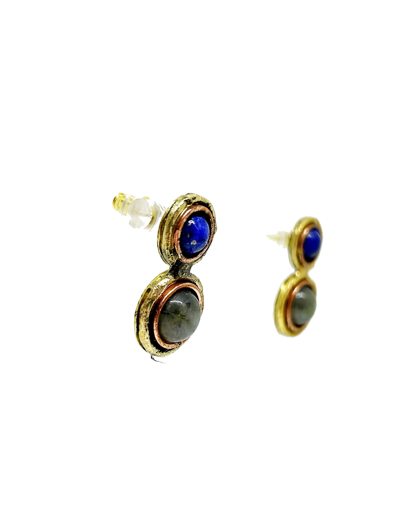 Aros piedra doble pequeños