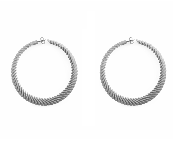 Argollas tirabuzon