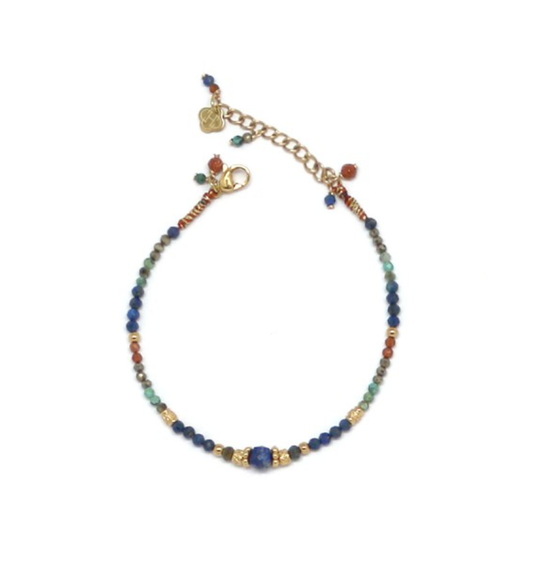 Pulsera mini piedras naturales