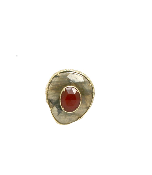 Anillo piedra de la luna