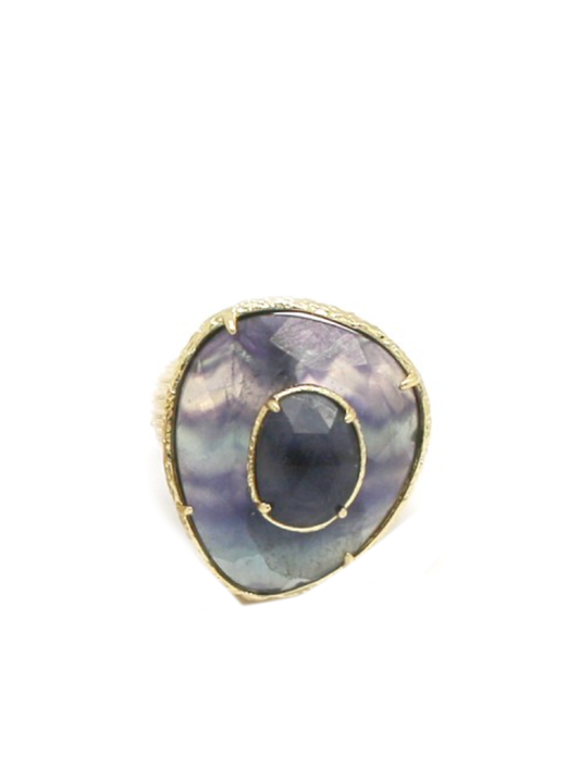 anillo amatista