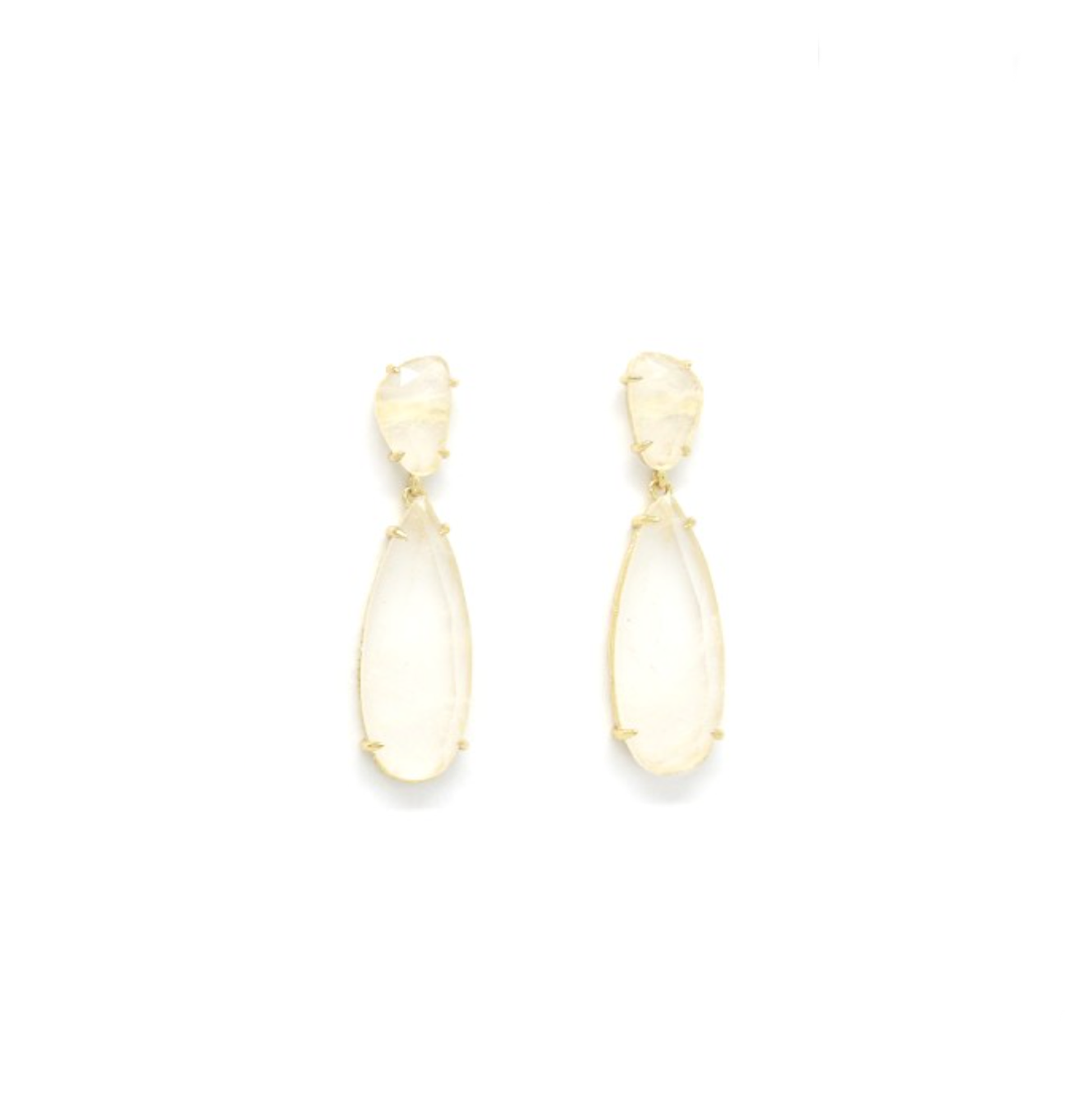 aros de cuarzo blanco