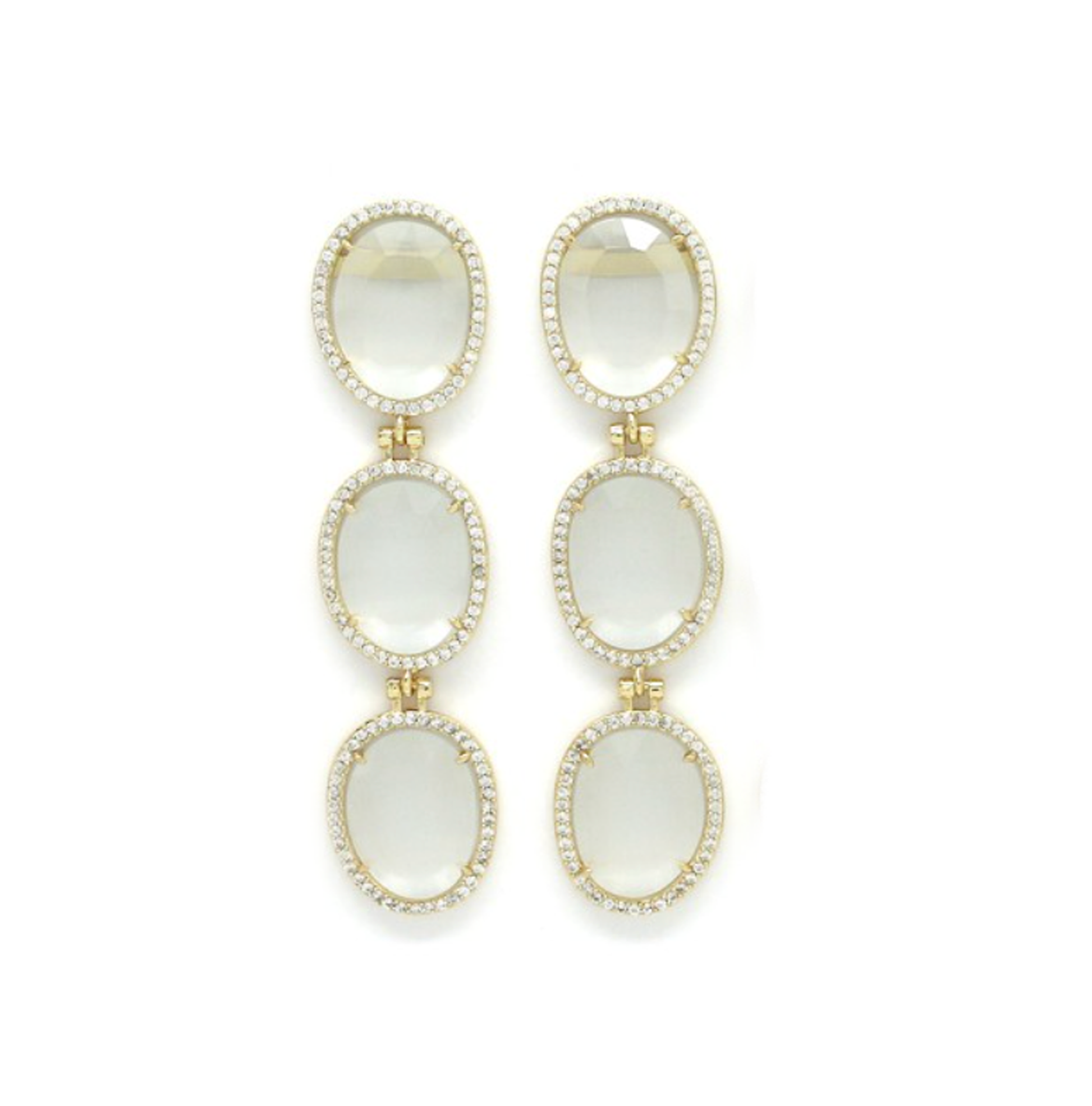 aros cuarzo blanco