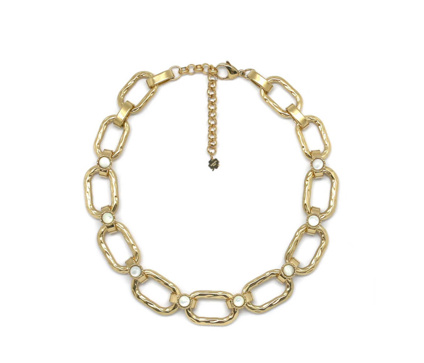 Collar cadena martele con nacar