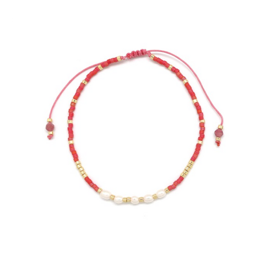 Pulsera de protección con perlas