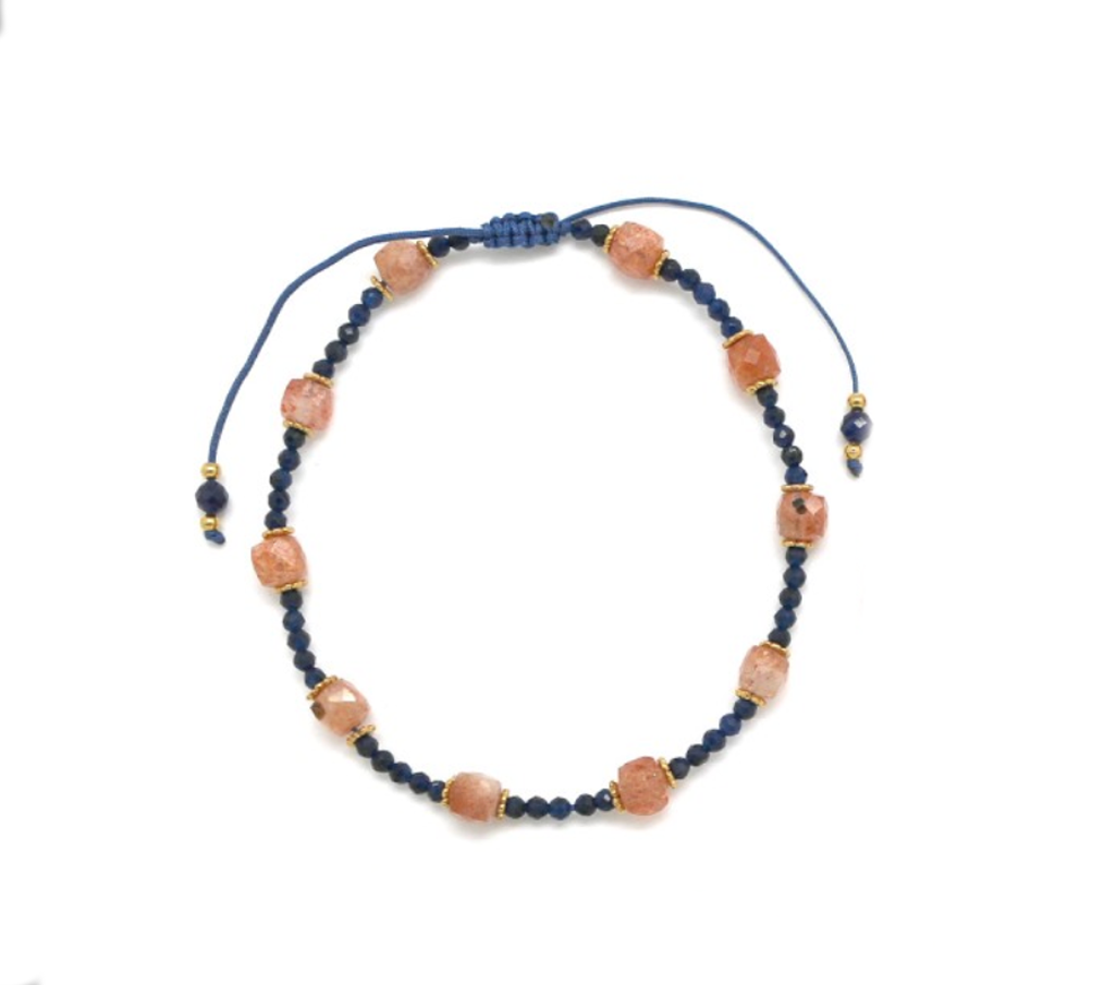 Pulsera piedras naturales combinadas