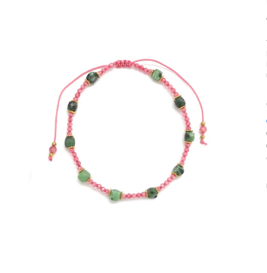 Pulsera piedras naturales combinadas