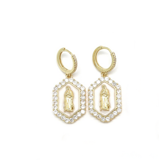 Argollas dije Virgen