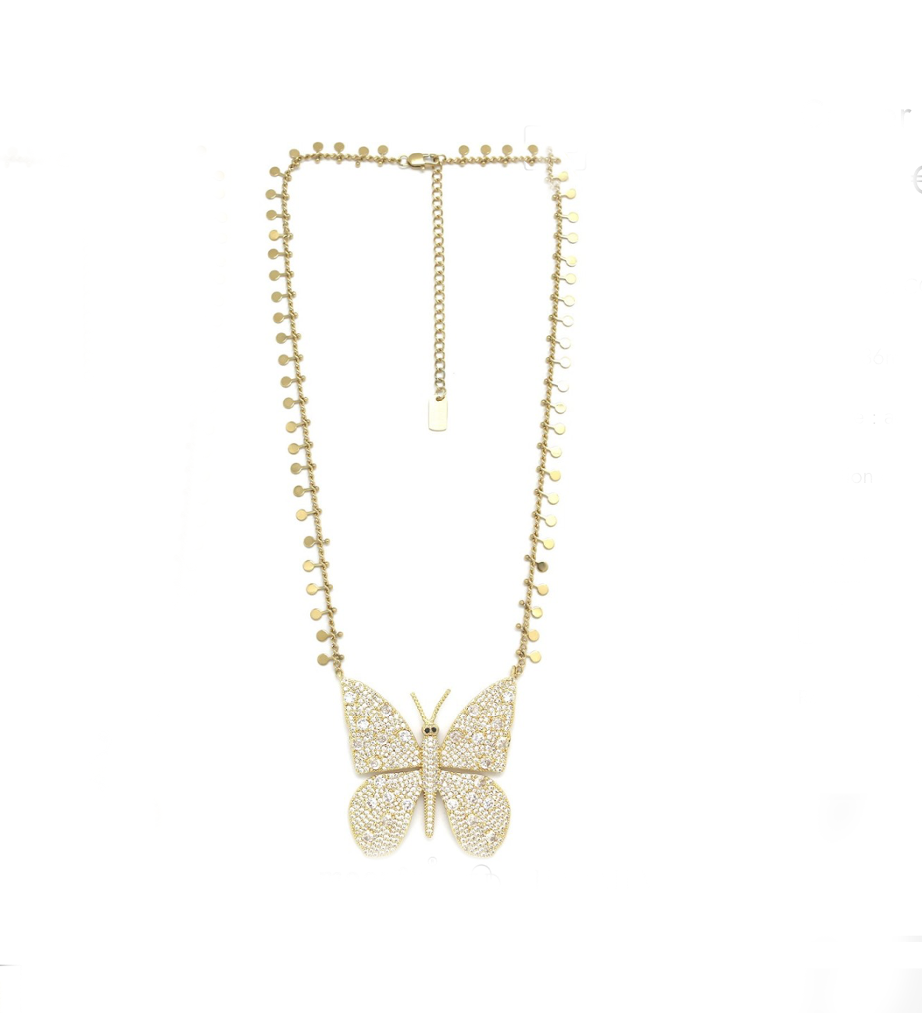 collar de mariposas