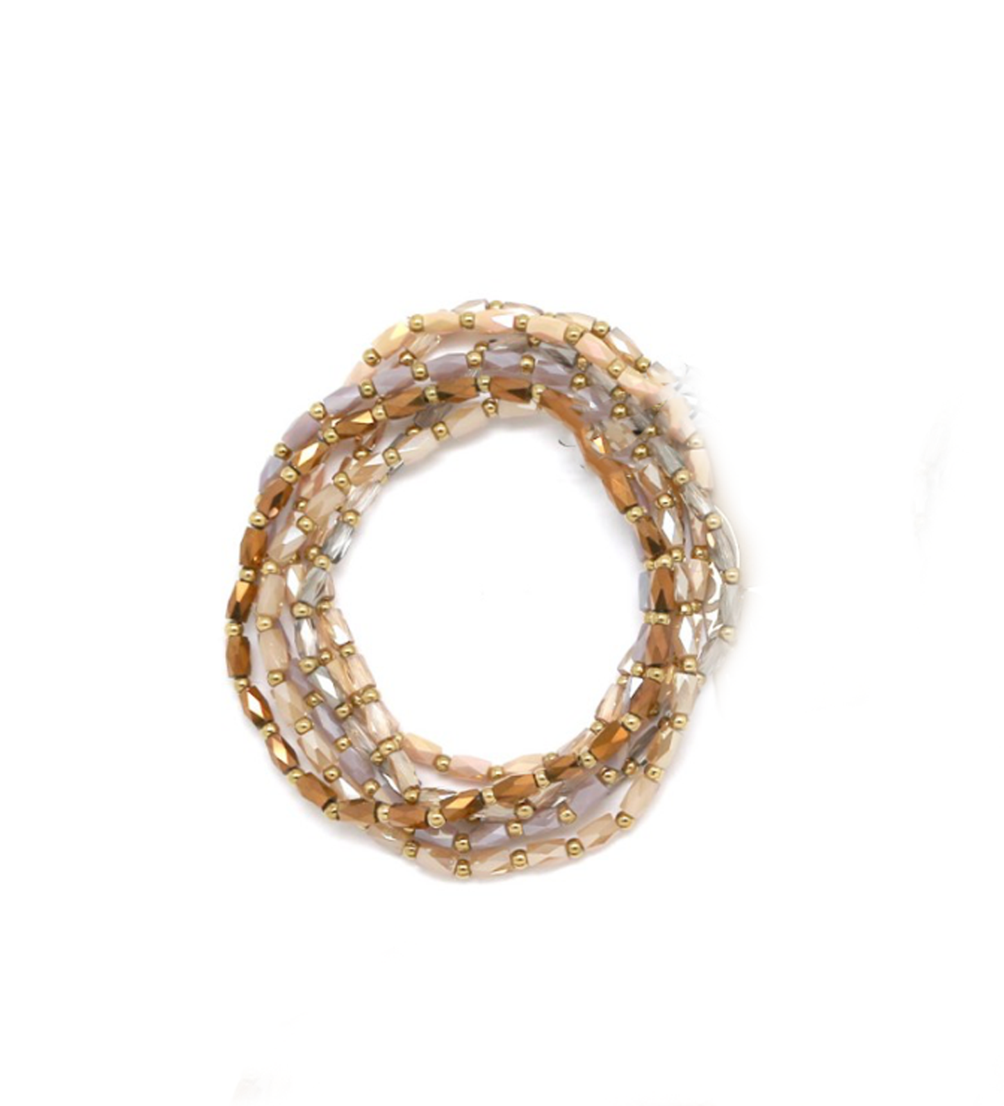 Conjunto pulseras de cristal