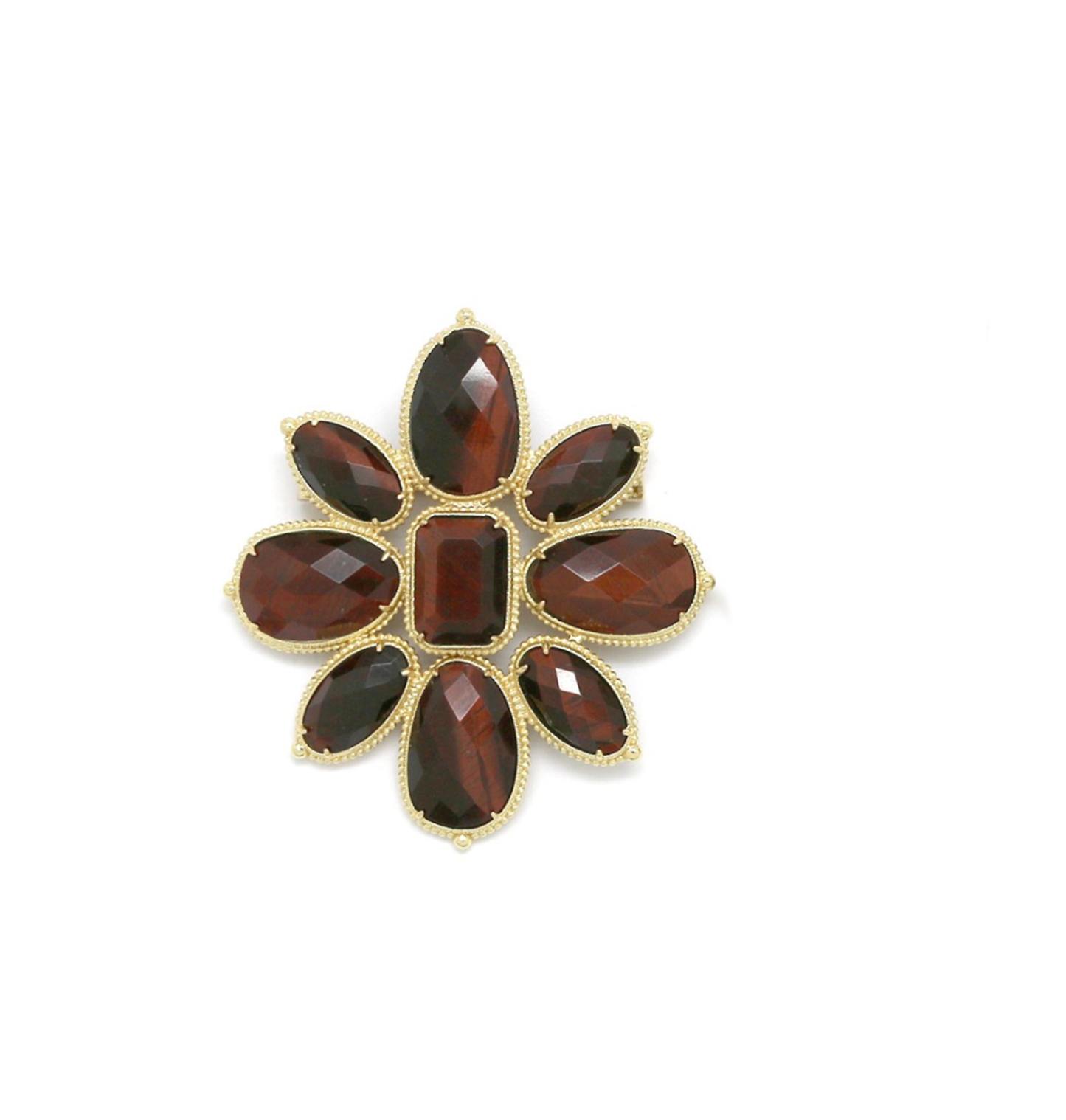 broche ojo de toro 