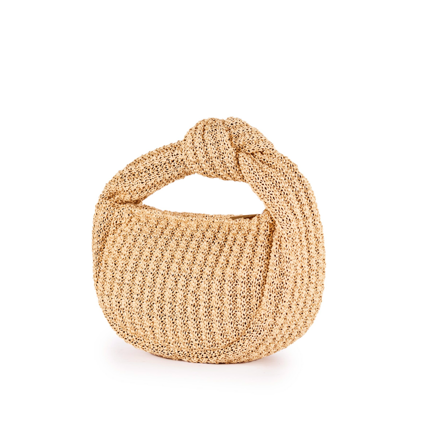 Bolso nudo cde crochet natural
