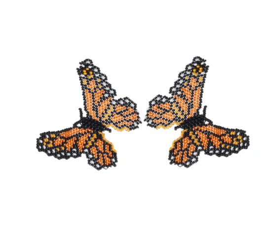 Aros mariposas grandes