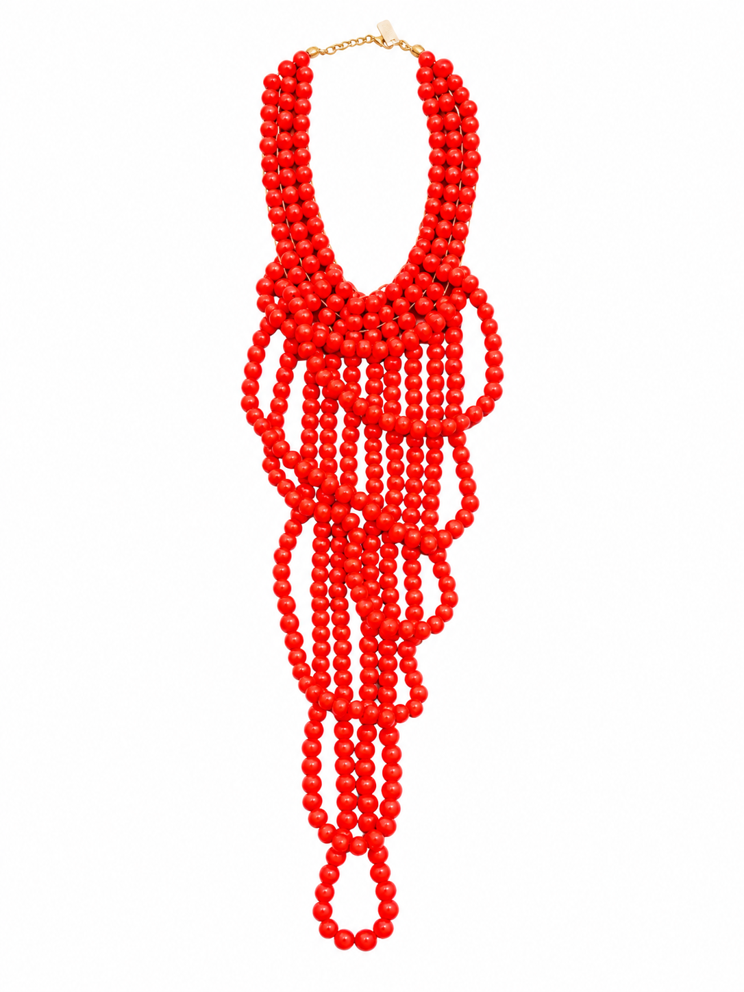 Collar  largo en v