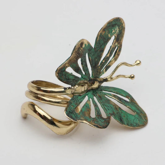 anillo mariposa