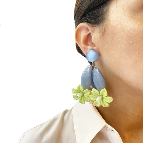 flower earrings