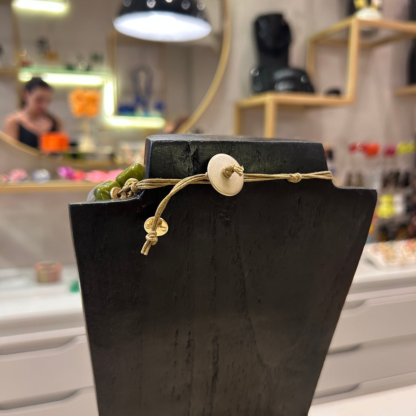 Collar combinado de tres vueltas