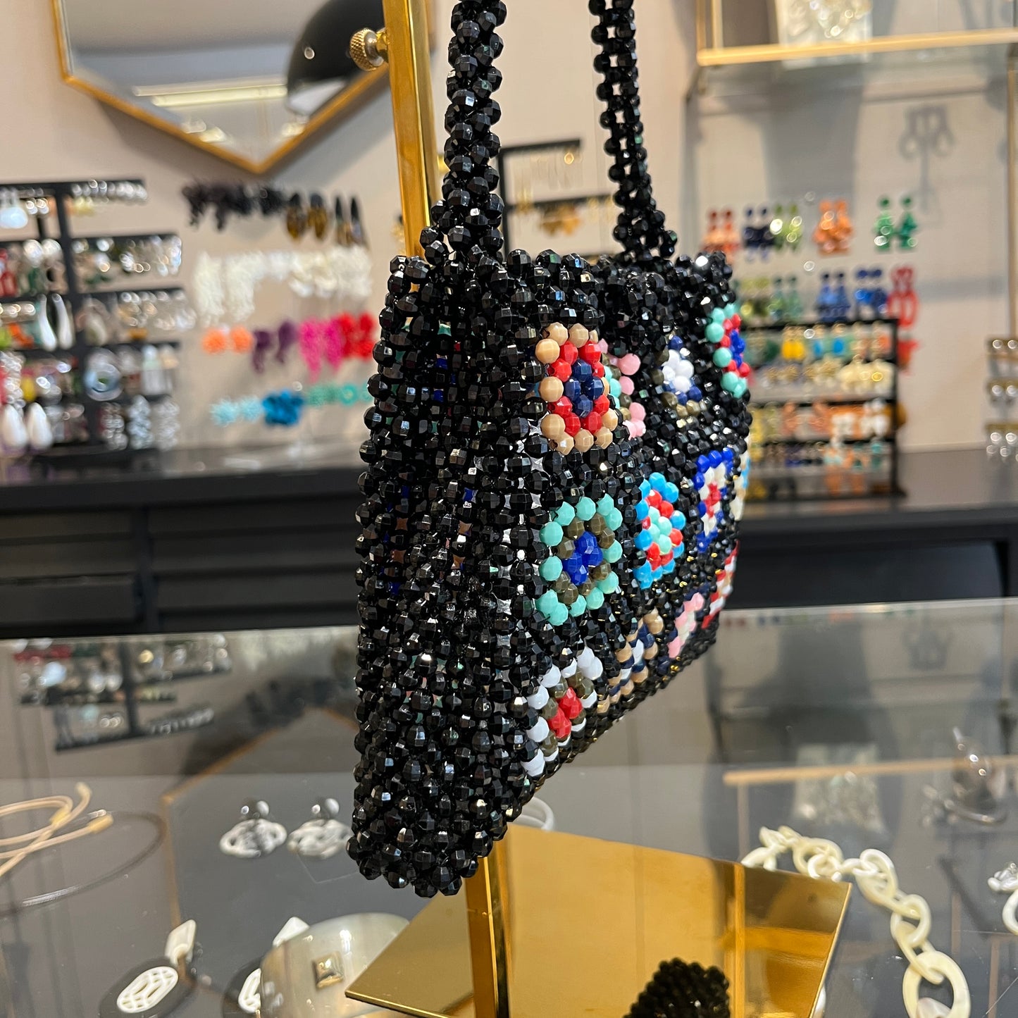 Bolso patchwork multicolor