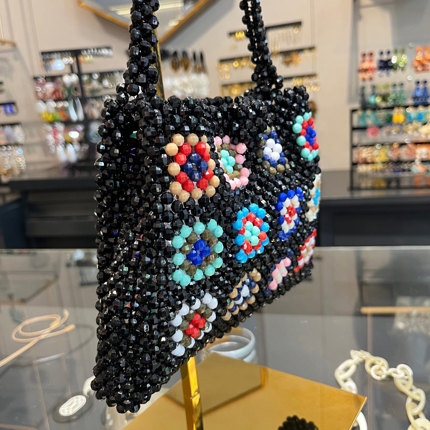 Bolso patchwork multicolor