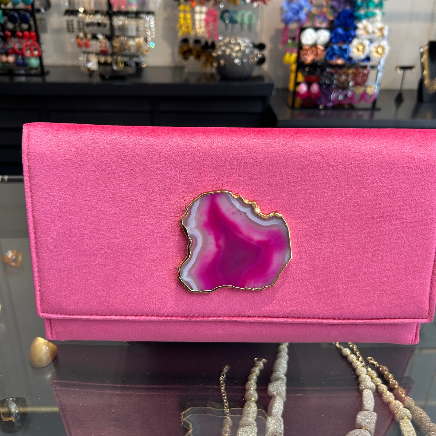 Sobre aterciopelado rosa