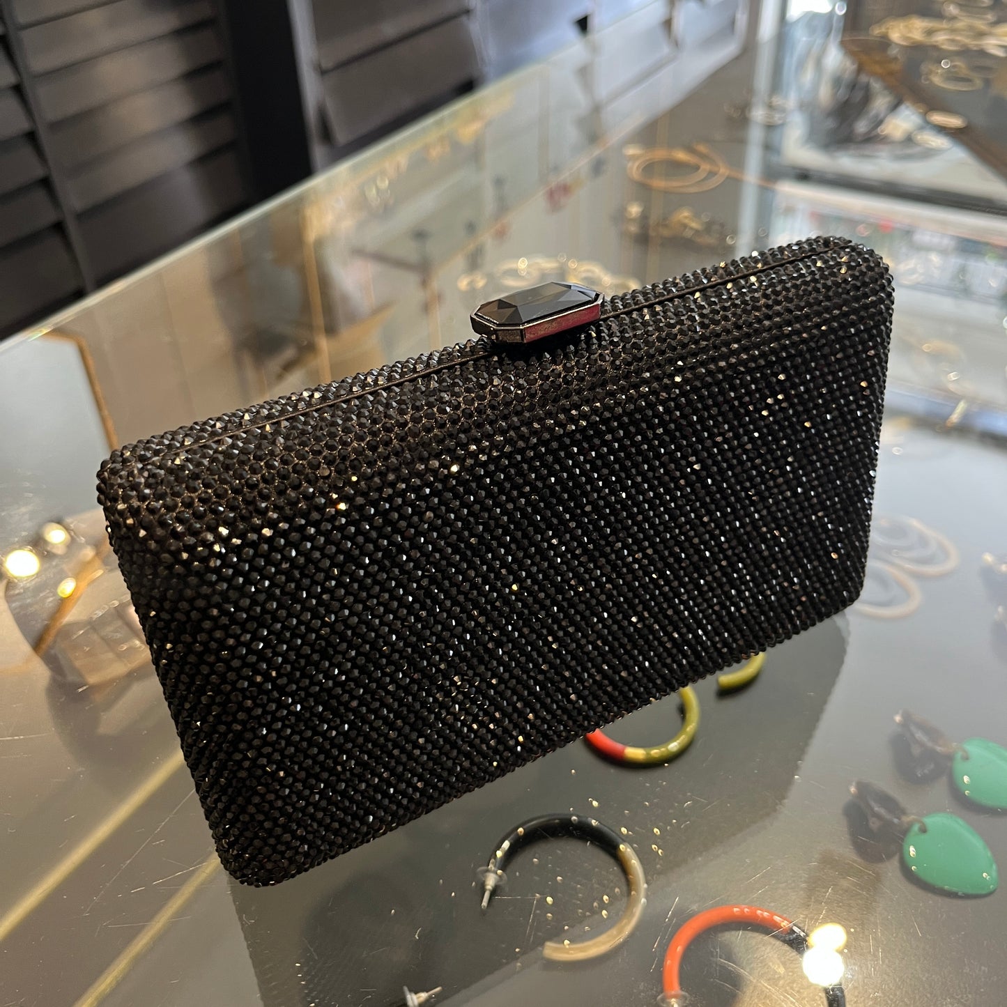 Clutch pedreria negro