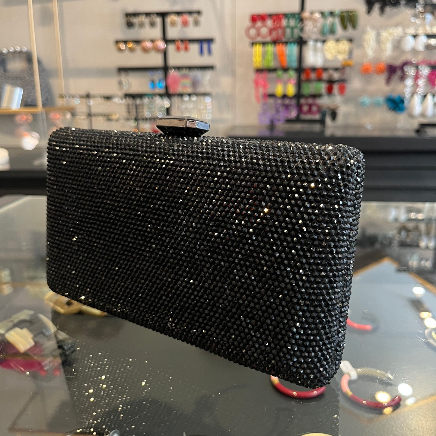 Clutch pedreria negro