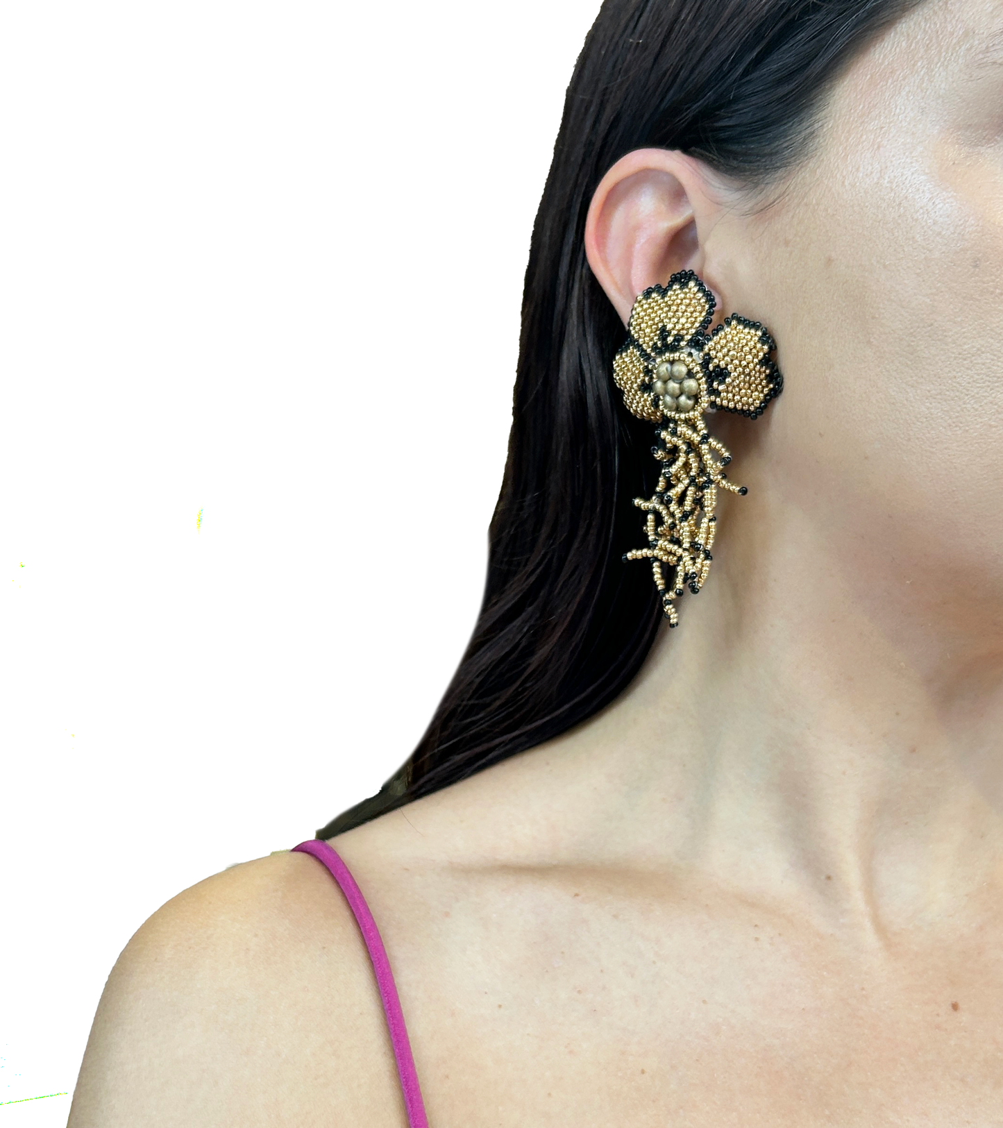 Aros flor con lluvia