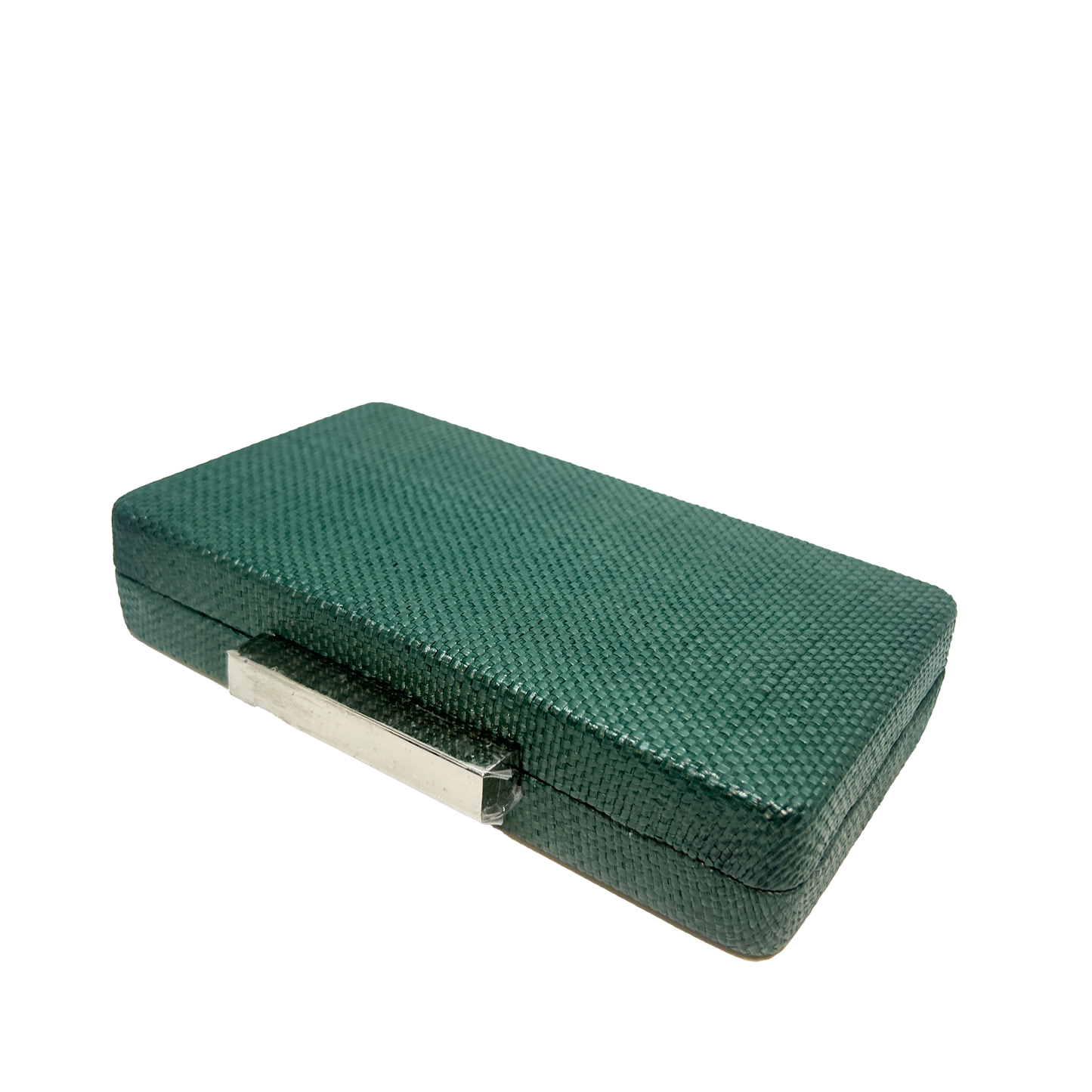 Clutch rafia verde