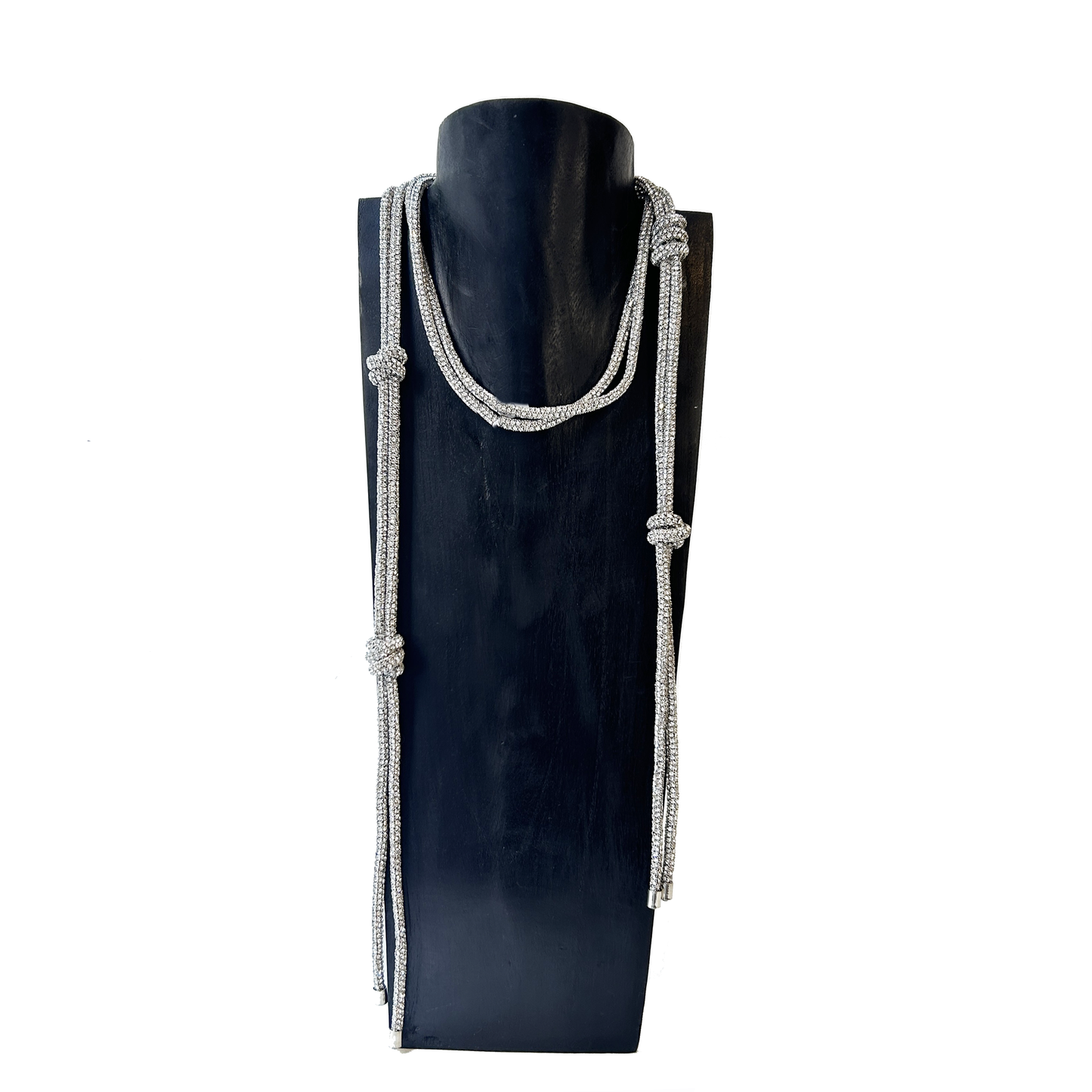 Collar largo mil formas strass