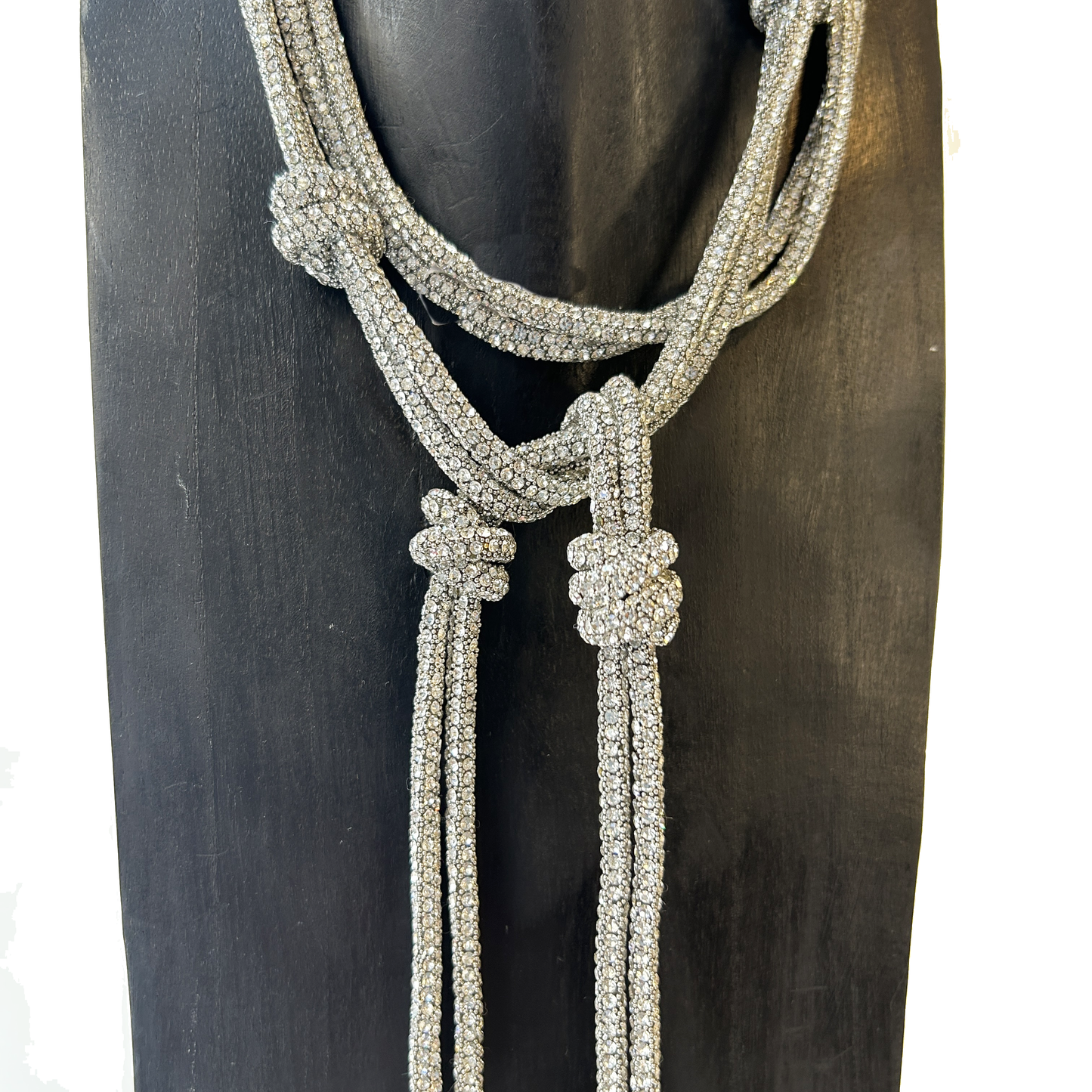 Collar largo mil formas strass