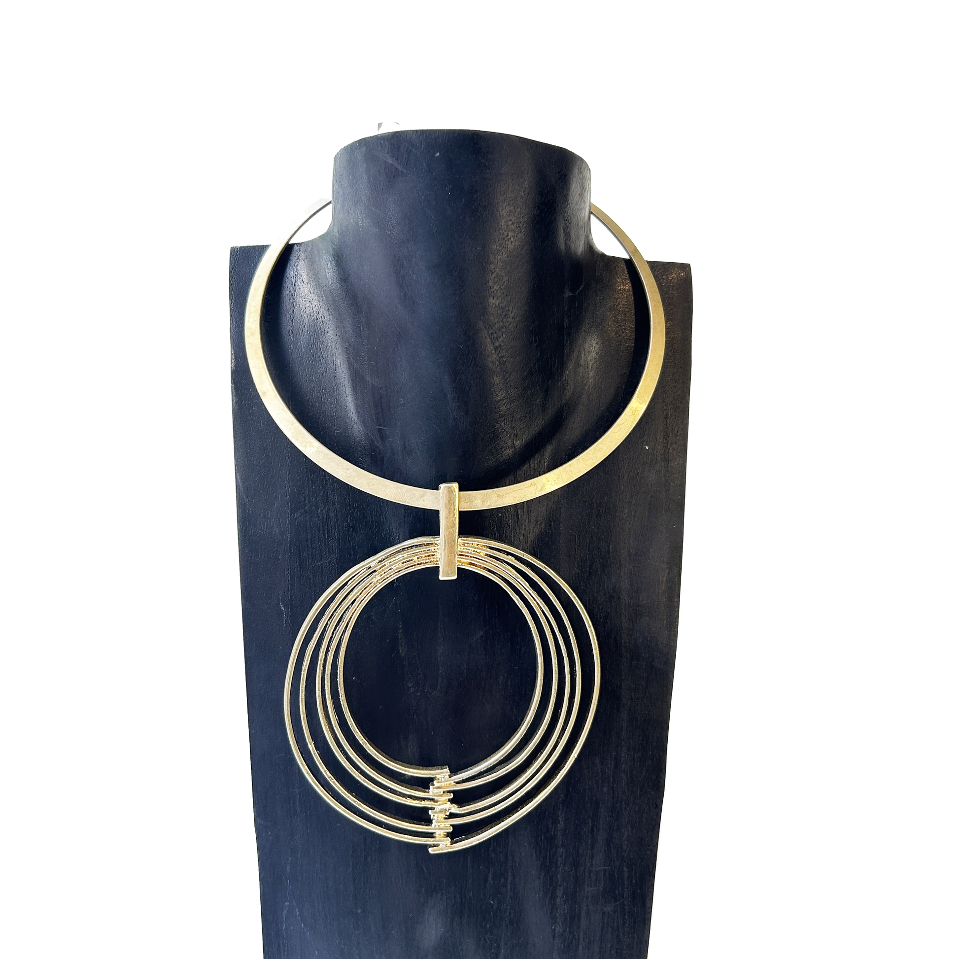 collar con dije cirular