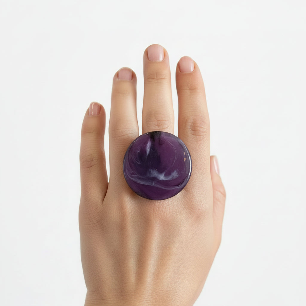 Anillo elevado de resina