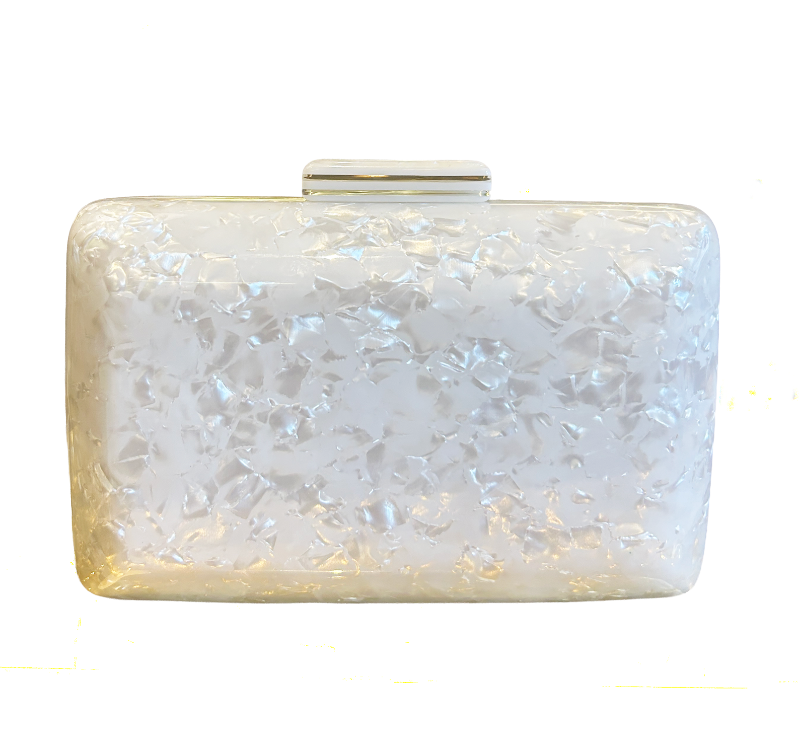 clutch de acrilico 