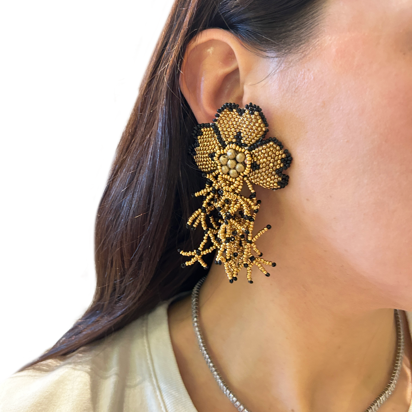 Aros flores de mostacillas