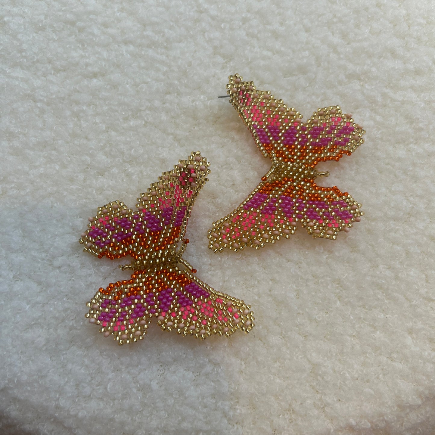 Aros mariposas grandes