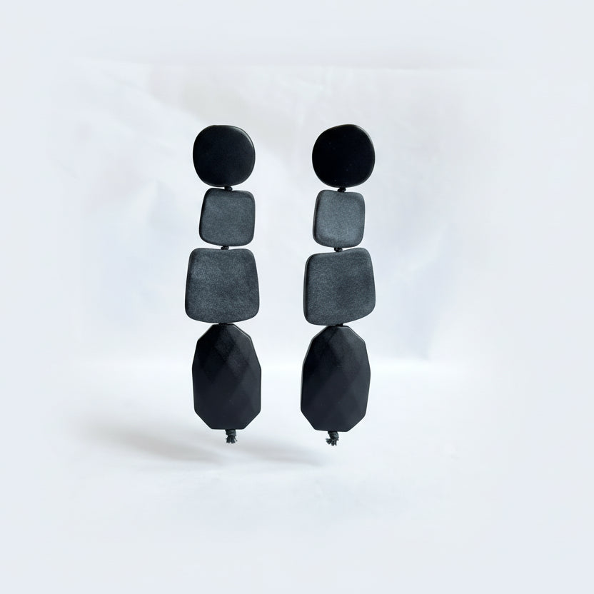 aros de resina negros 