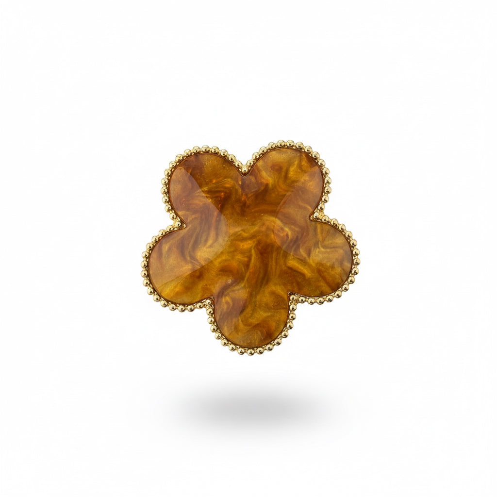 Broche de flor