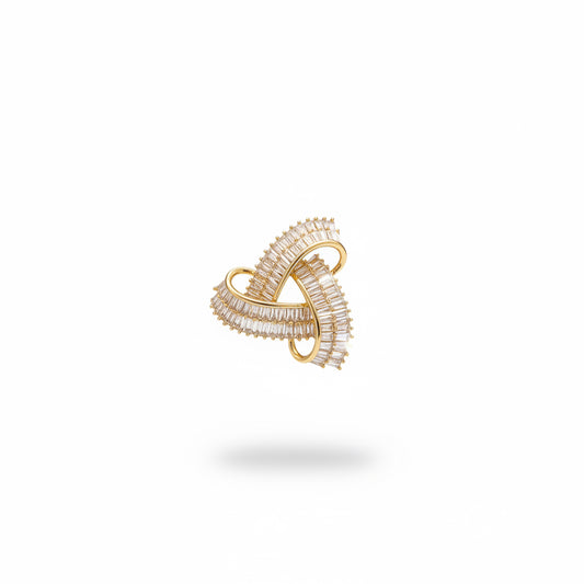 Broche entrelazado
