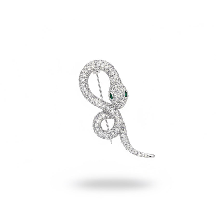 broche de serpiente 