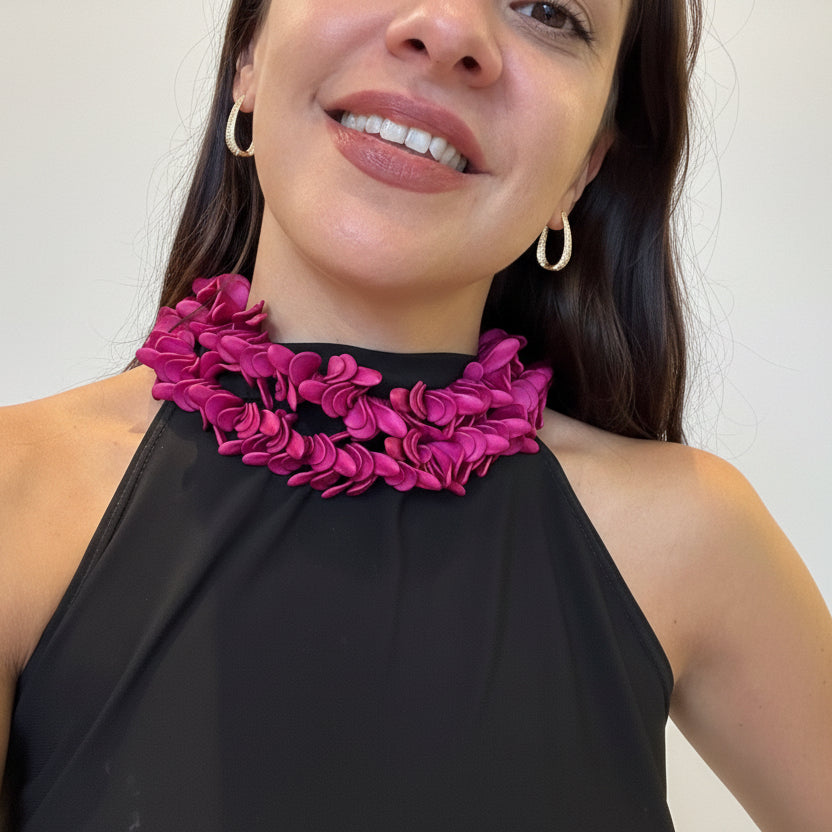 Collar mil formas pétalos