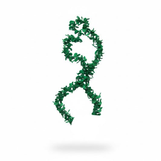 collar largo de resina 